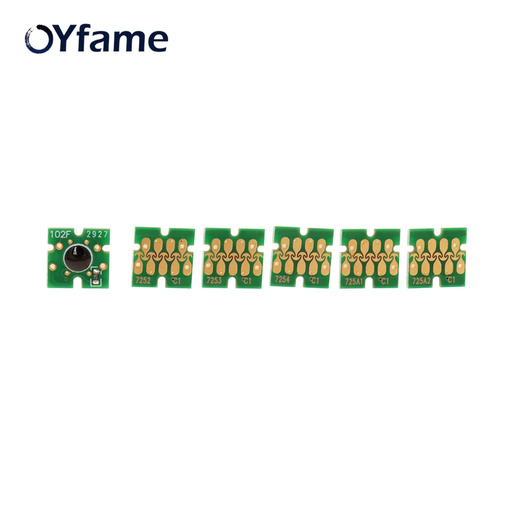 OYfame 6 шт. T7251 T7251A картридж чип для Epson Surecolor SC-F2000 F2000 картриджа принтера один раз |