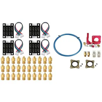

4x TL Smoother Addon Module 3D Printer Filter & 1set with Capricorn Premium XS Bowden Tubing Feeder Extruder Frame