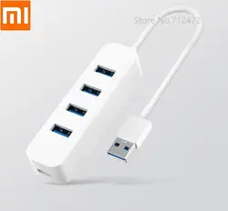 Xiaomi Mini USB3.0 splitter четыре USB3.0 Высокоскоростная передача общего назначения интерфейс Поддержка горячей замены USB-C интерфейс