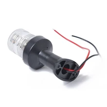 Морской светодиодный навигационный светильник DC10-24V лампа 360 ° лодка кормовой Якорный Полюс светильник с базой Распродажа Новая горячая часть