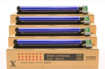 

4pc/set new copier Color drum unit with chips WC7525 compatible for xerox 7525,7530, 7535,7545,7556 drum cartridge kit kcmy