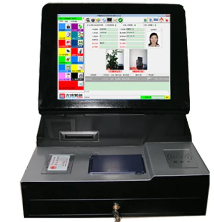 Face recognition Fingerprint Attendance passport Identity Card Scanner Visitor facial Registration system device