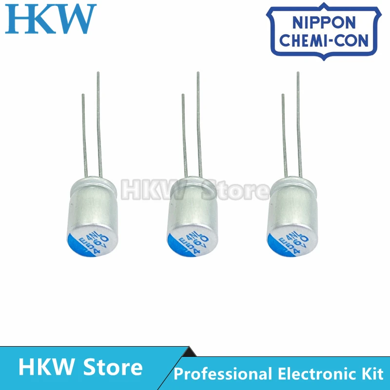 Aluminum Capacitor 10pcs NCC 2.5V 6.3V 4V 16V 100UF 270UF 470UF 560UF 820UF 1000UF 1200UF 1500UF NIPPON CHEMI CON Original