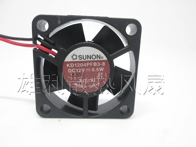 Бесплатная доставка. Оригинальный KD1204PFB3-8 12V 0 5 W 4 см 4010 2-проводное Охлаждение