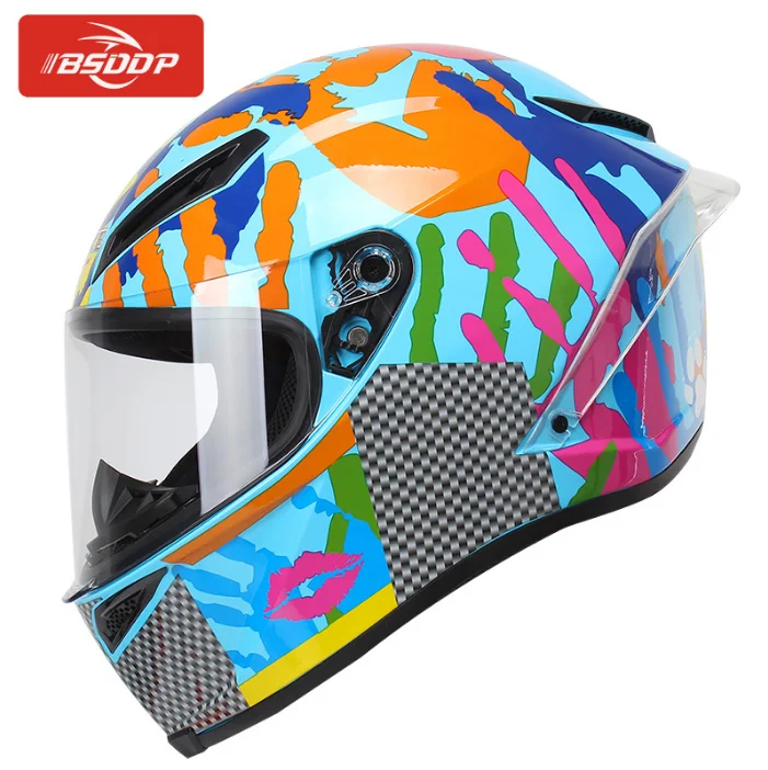 Cask moto cyklowy шлем moto s moto rcycle шлем capacete de moto cicleta moto casco moto cross cascos predator capacetes шлемы - Цвет: 5