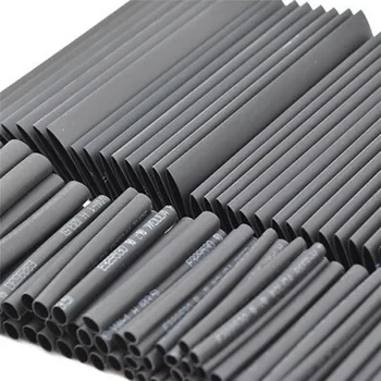 

127PCS Polyolefin Heat Shrink Tubing Tubes 2:1 Heatshrink Tubing Wire Connectors Insulated Wrap Wire Repair Tube Cable Sleeves