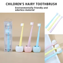 1 шт. Мягкая зубная щетка супер мягкая нано волновая зубная щетка уход за полостью рта пара путешествия предметы первой необходимости Товары для ванной уход за зубами