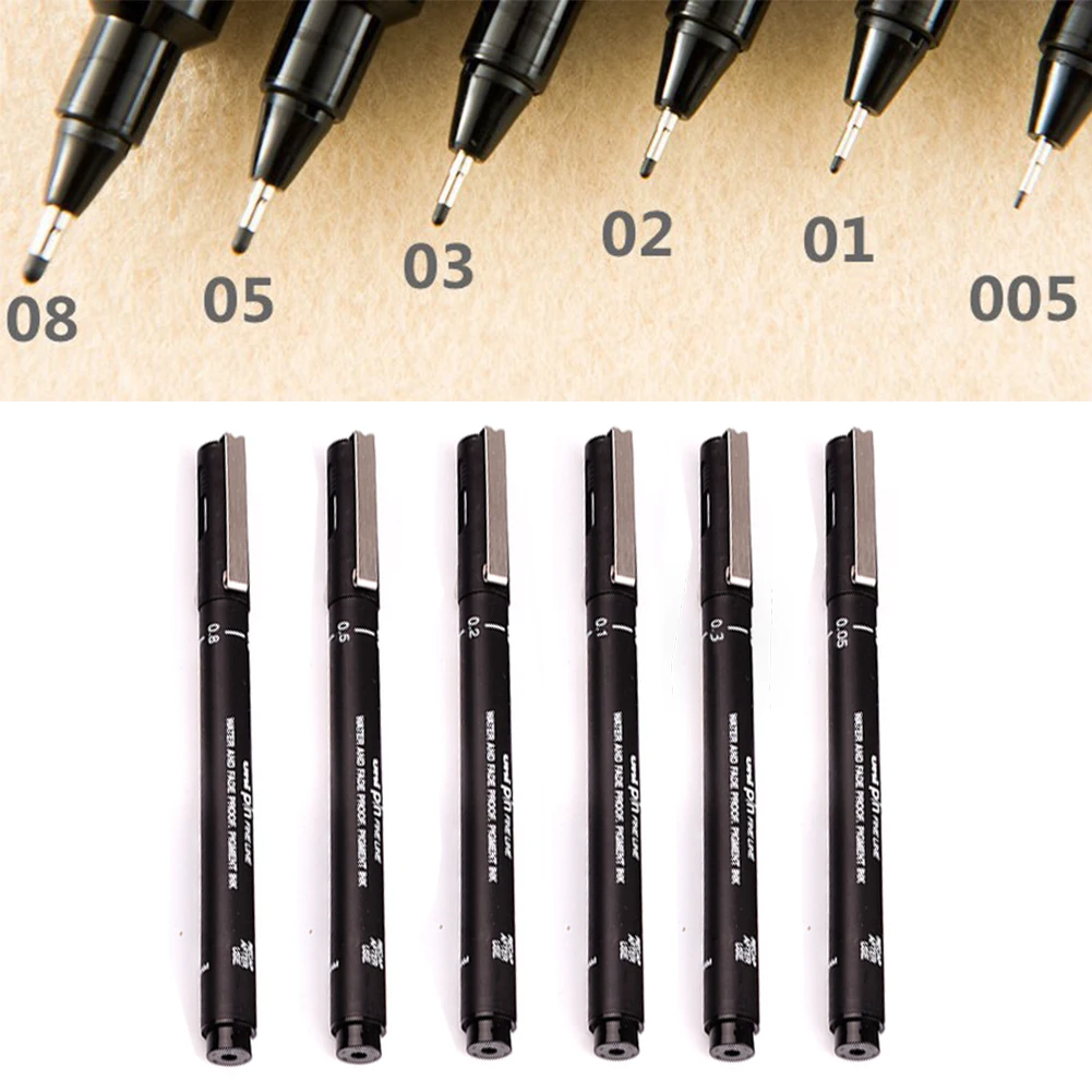 for Choice Needle pen painting needle tube cartoon design strokes hook line pen PIN200