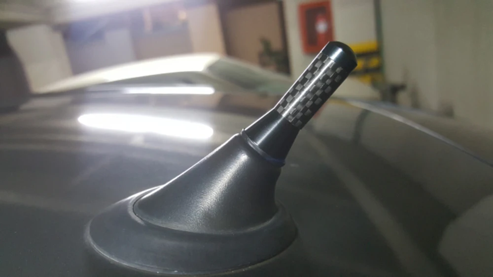 3,5 см автомобильная антенна из углеродного волокна для Volkswagen VW Polo Tiguan Golf 4 5 6 7 mk4 Passat b5 b6 b7 Touran Bora аксессуары