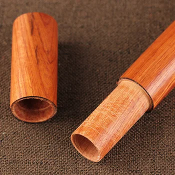 

1 Pieces Rosewood Joss-stick Box Buddha Incense Sticks Storage Holder Barrel New