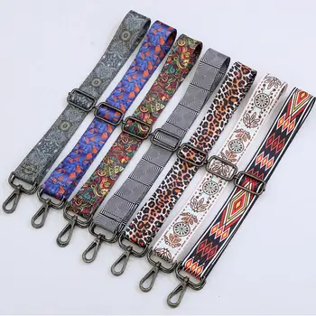 

Adjustable 3.8cm Width Shoulder Bag's Belt Printed Leopard Women Handbag Straps Fashion Style 140CM Long Shoulder Straps