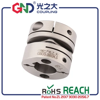 

GND flexible coupling diaphragm stainless steel single diaphragm clamp for CNC hollow shaft encoder couples stepmotor connect