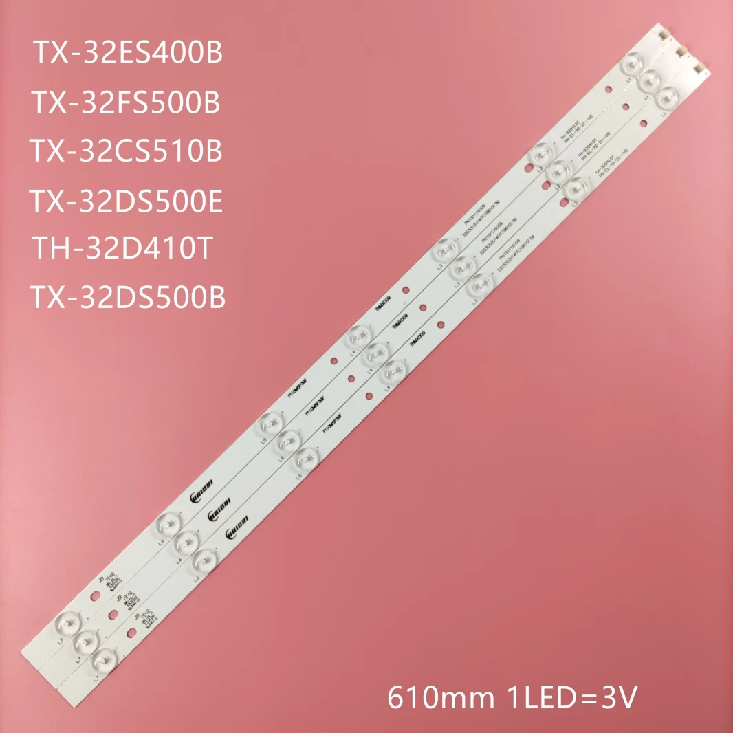 Led Backlight Strip para th 32d410t th 32c300 tx 32es400b tx 32fs500b tx 32cs510b led backlight strip para th 32d410t th 32c300 tx 32es400b tx 32fs500b tx 32cs510b