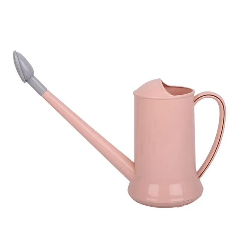 Pink Прочный пластиковый опрыскиватель Длинный Носик месяц спрей Лейка горшок растение цветочный сад бытовые инструменты 3 цвета E65B - Color: Pink
