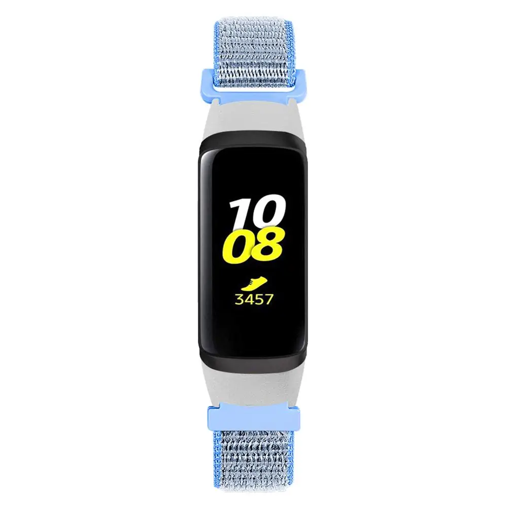 Нейлоновый сменный ремешок для часов Ремешок для samsung Galaxy Fit M-R370 Браслет совместим с samsung Galaxy Fit R370 - Цвет ремешка: Blue