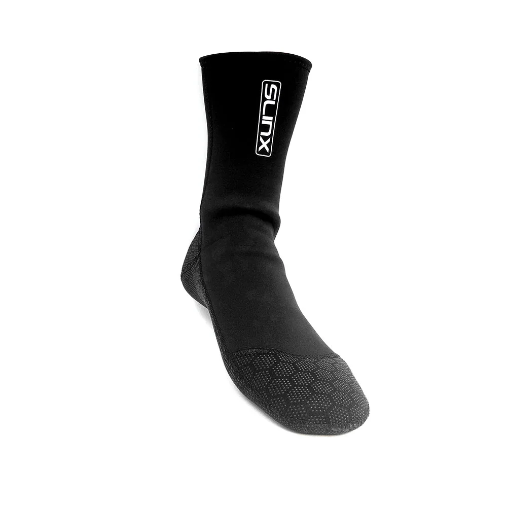 1 Pair Winter 3mm Neoprene Swimming Scuba Diving Socks Wetsuit Diving Socks Prevent Scratches Warming Snorkeling Beach Boots