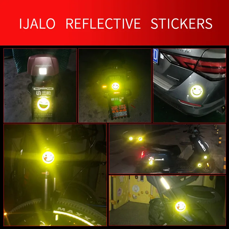 Motorhelm reflecterende plakstrips - 2 stuks Is dit de aanpassing die je bedoelt? Zo