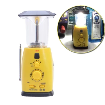

EMERGENCY LED Flashlights Portable Flash Light Dynamo Radio light Solar Power Hand Crank Lamp For Hiking Camping fishing
