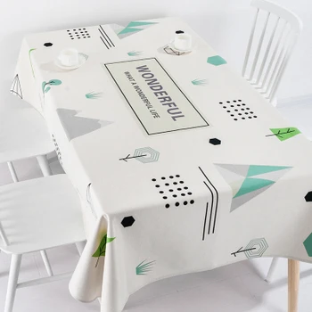 

Modern European coffee table cloth linen tablecloths cover towel thick rectangular antependium decoration forest Christmas gift