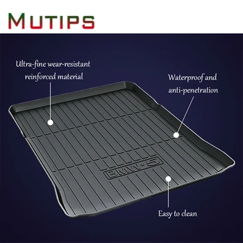 

Mutips Car Cargo trunk mat For BMW X1 X3 X4 X5 X6 E84 2 3 5 7 Series F45 F30 F31 F34 F10 F11 F07 G30 G31 G38 F01 F02 F03 F04 pad