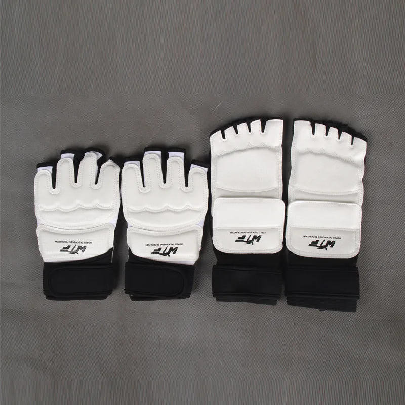

Dingzhou Sports Supplies Protective Clothing Boxing Training Gloves Booties Adult Children Taekwondo Hand Guard Shoes Cover Set