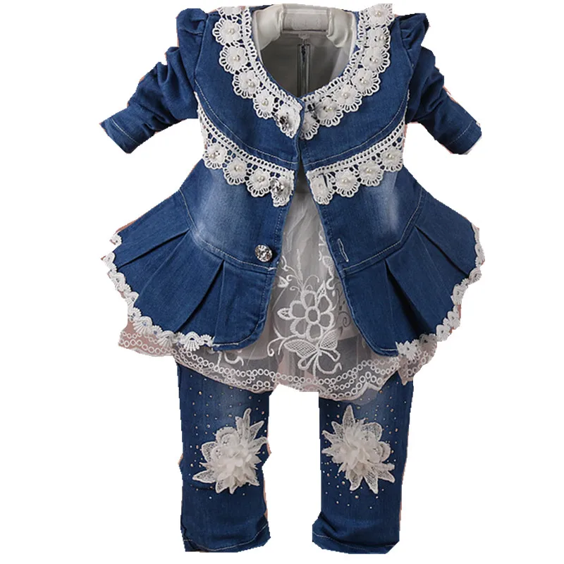 newborn girl denim jacket