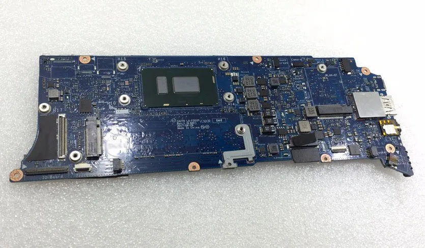 Для DELL XPS 13 9360 материнская плата для ноутбуков Материнская плата 1,8 ГГц CN-0MJ08X 0MJ08X MJ08X LA-F051P I7-8550U LA-FO51P 16G 16 Гб