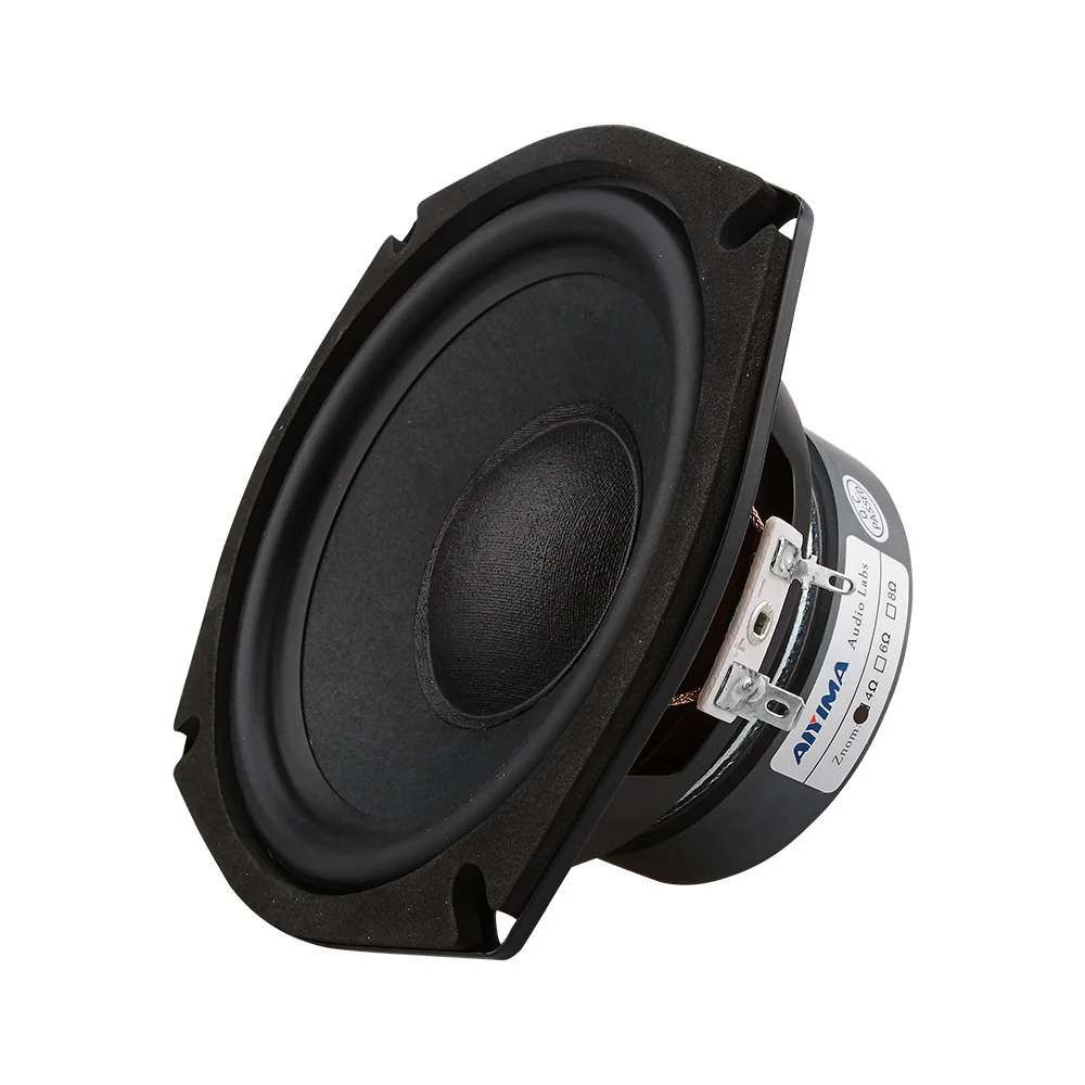 Audio Speakers AIYIMA 5.25 Inch 120W Woofer Speaker Driver 4Ohm 8 Ohm Subwoofer Speakers Music Bass Audio Column Loudspeaker for Home Theater