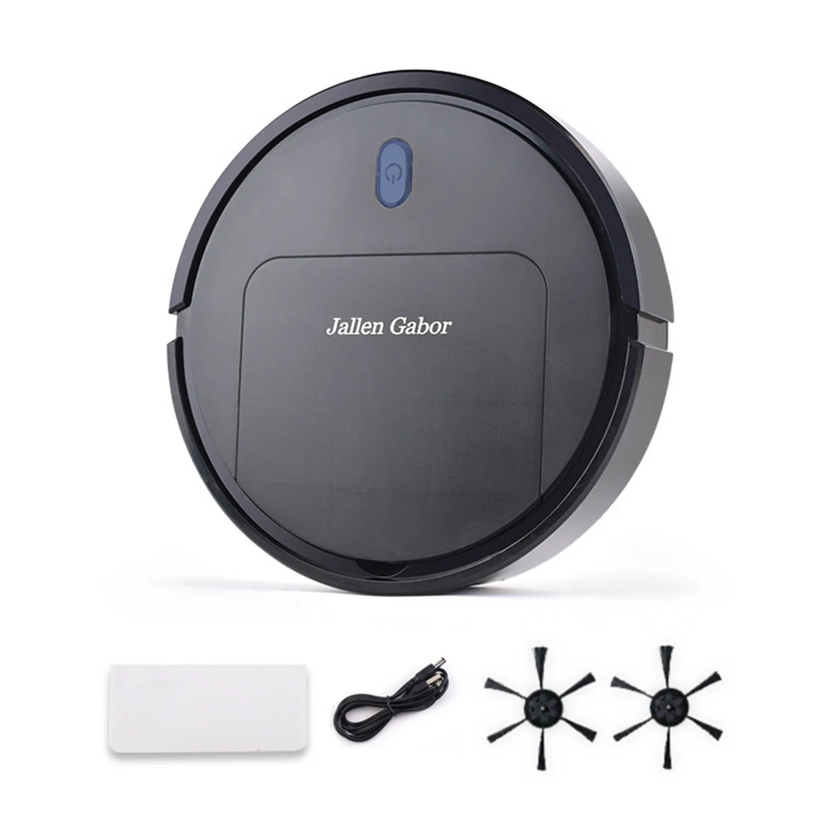 USB Rechargeable D25cm Robot Vacuum Cleaner Household Cleaner