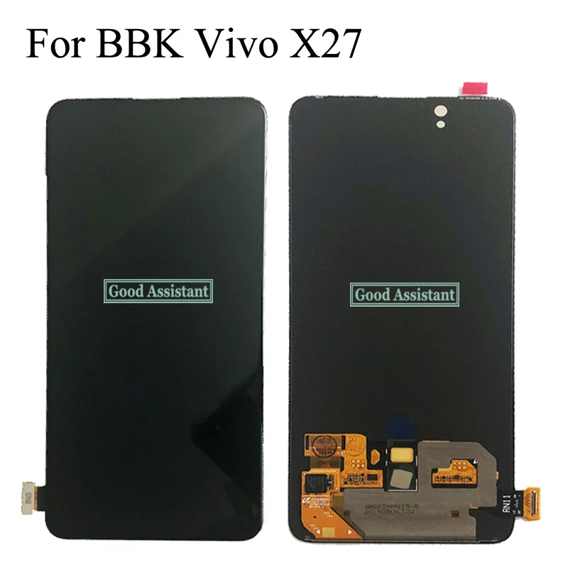 

100% Tested Black 6.4" For BBK Vivo X27 V1829T V1829A V1829 V1838T V1838A V1838 LCD DIsplay Touch Screen Digitizer Assembly