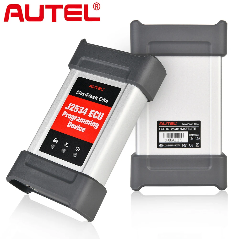 Оригинальный программируемый ИНСТРУМЕНТ Autel MaxiFlash Elite J2534 ECU совместим с стандартным стандартом стандартного