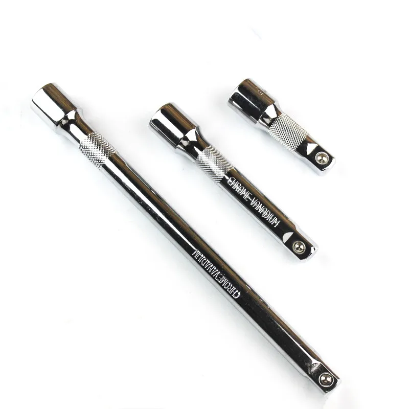 Socket connecting adapter rod 1/2 75-250mm socket ratchet wrench extension lengthening shorting rod tool accessories