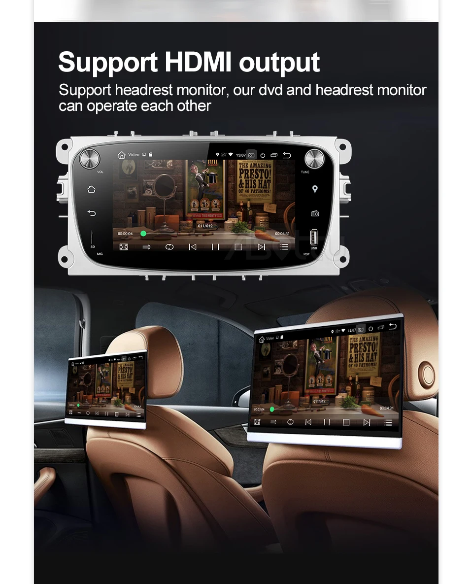 Asottu FO601 Android 9,0 PX6 автомобильный DVD для Ford Mondeo C-max focus galaxy S-max автомобильный dvd gps Радио Видео плеер в тире dvd