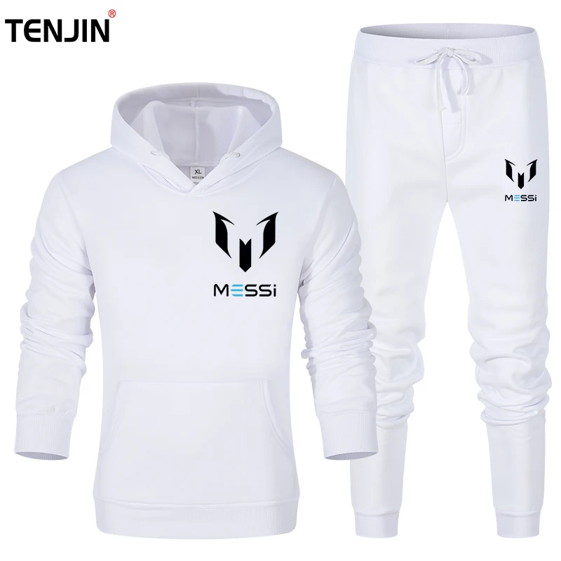 Buy Brand Men's Tracksuits Men Running Suits Basketball Soccer Training T Shirts + Pants  sportswear Men's Fitness Sportswear Sets