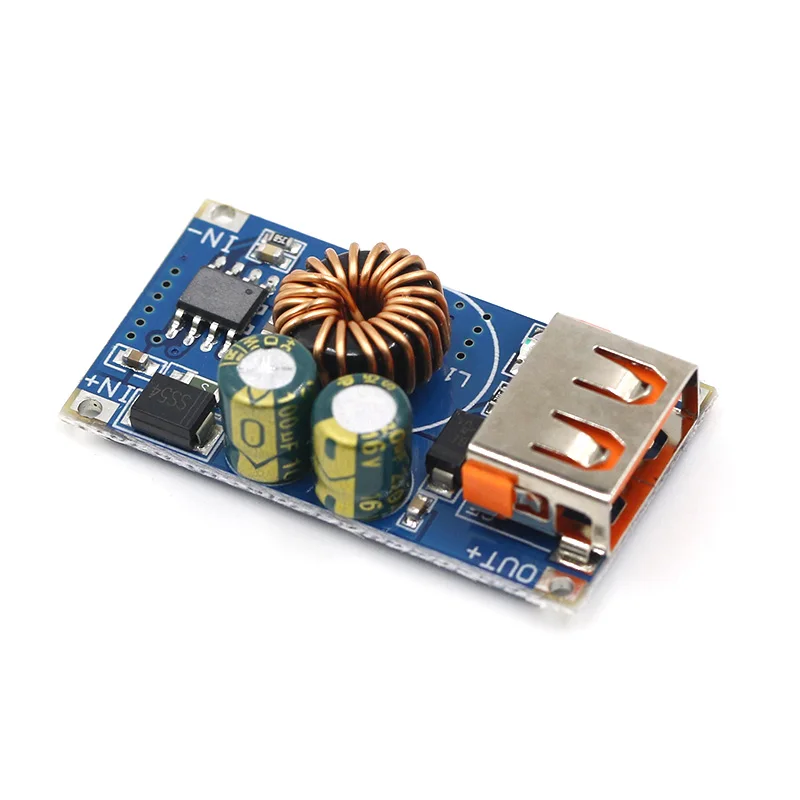 USB DC понижающий модуль 12V 24V постоянного тока до QC2.0 QC3.0, быстрая зарядка, мобильный телефон зарядная плата для Apple huawei FCP Быстрый Зарядное устройство