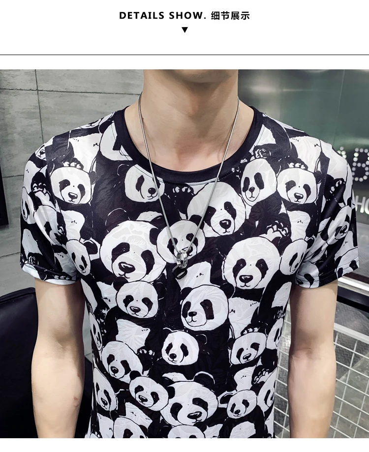 Модный тренд Dier Afdrukken Kleur Повседневный тонкий Straat Sportkleding tweddelige mannen шорты Korte mouwen Twee stuk Горячие koop