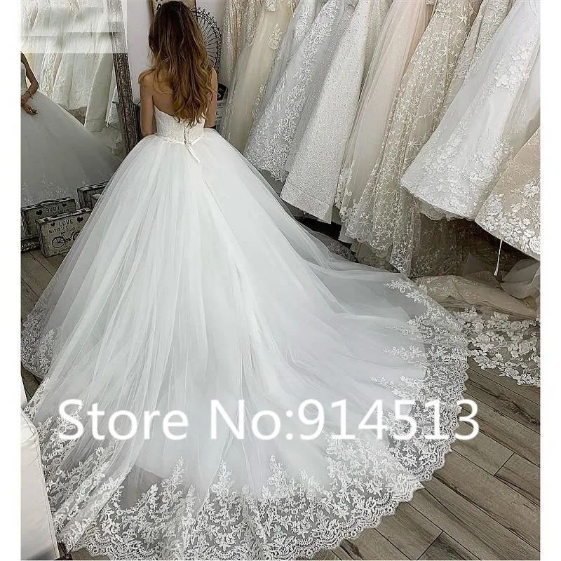 Vestido de Noiva Элегантное свадебное платье русалки с рукавами-крылышками Свадебные платья Полная Кружевная аппликация по выбору заказчика платья невесты