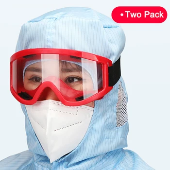 

1 Pair Anti-Splash Safety Protection Goggles Goggles Ski Goggles Wind-Proof Mirror Sand-Proof dust-Proof Labor Insurance Glasses