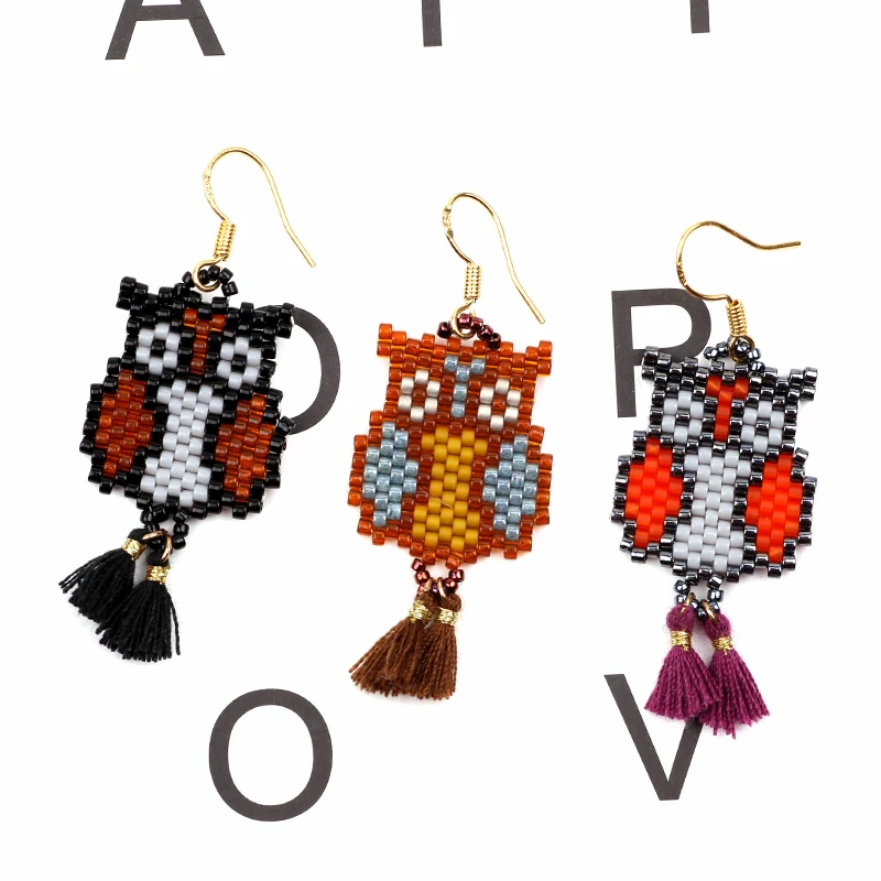 

FAIRYWOO punk Owl Earring