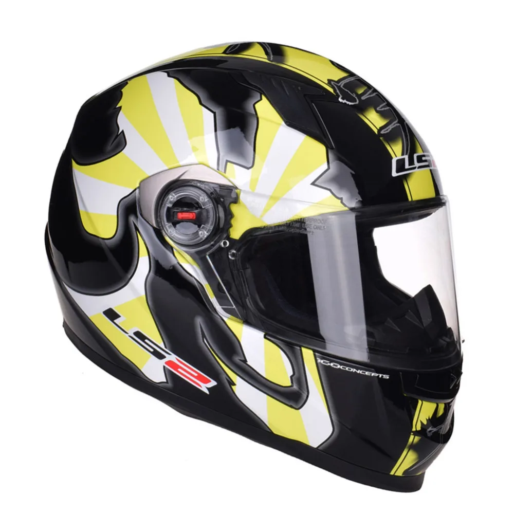 Анфас мотоциклетный шлем Ls2 FF358 гоночный шлем Capacete мото каск шлемы шлем Caschi крушение для мотоциклистов