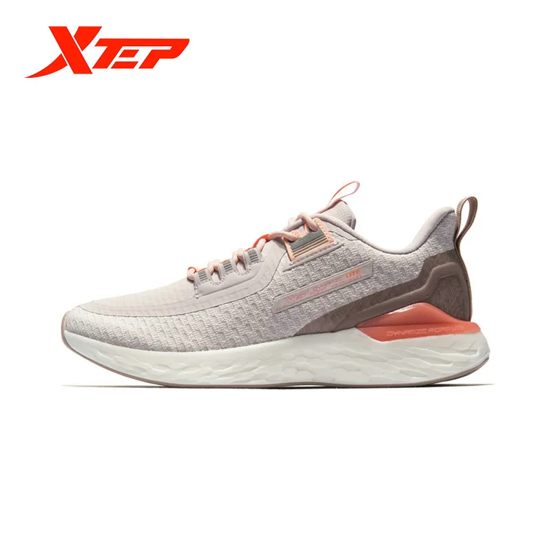 

Xtep Dynamic Form Women's Running Shoes 2019 Spring New Lightweight Shock Breathable Casual Sneakers Shoes 981118110306