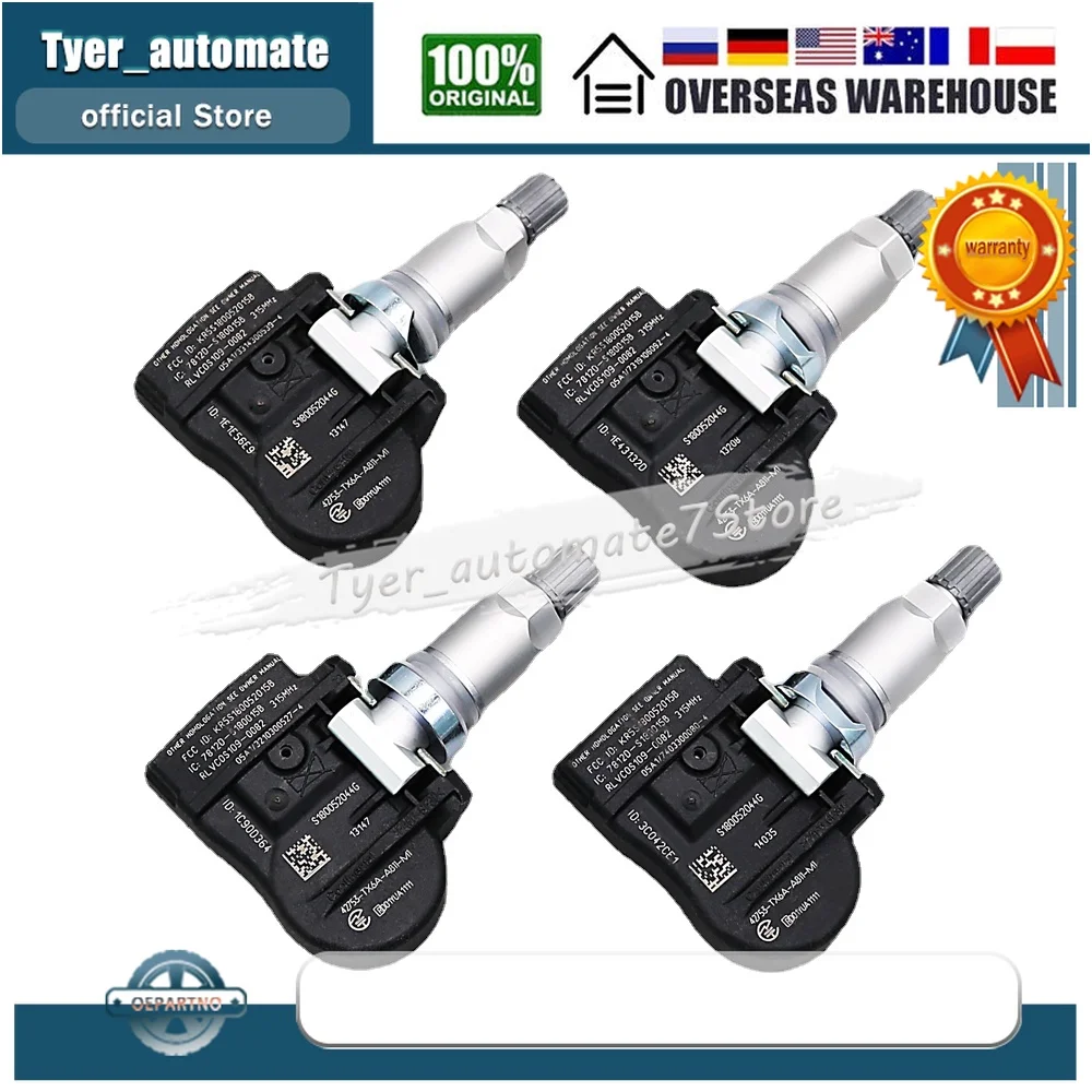 Датчик давления в шинах TPMS для Honda Acura 42753-TX6A-A81 42753-TX6A-A811-M1 315 МГц | Автомобили и