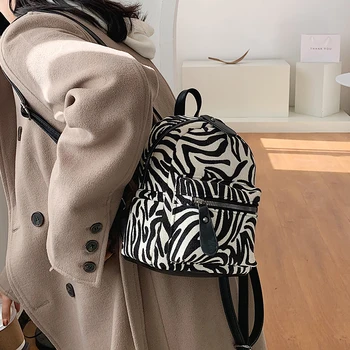 

с доставкой Leopard grain Backpacks For Women 2020 Fashion Female Small Backpack Lady Back Pack For School Teenagers Girls