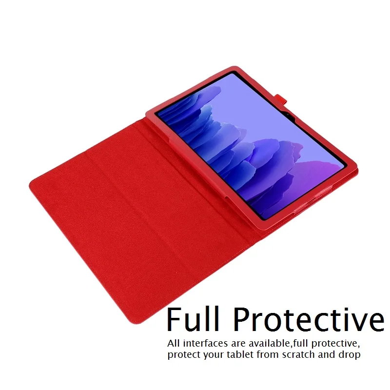 suporte coque para samsung galaxy tab lite caso magnético inteligente pu funda para samsung lite capa
