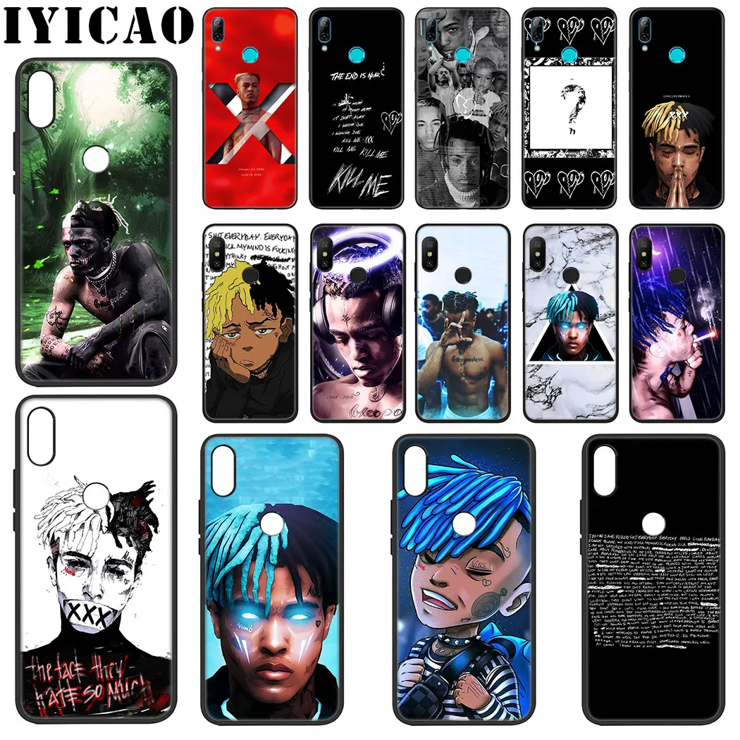 IYICAO Rapper XXXTentacion Hot Soft Silicone Case for Xiaomi Redmi Note 4X 5 6 7 8 Pro 5A Prime |