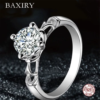 

Trendy Amethyst Gemstones Silver Ring Blue Sapphire Ring Silver 925 Jewelry Engagement Rings Aquamarine Ring For Women 2019 New