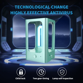 

UV Light Sterilizer Smart Sensor Ultraviolet Sterilizer USB Ultraviolet Disinfection Light Quartz Lamp LED UVC Germicidal Lamp