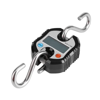 

150kg Mini Cranes Scale Portable LCD Electronic Digital Industrial Cranes Scale Heavy Duty Hanging Weighting Hook Scales 27% off