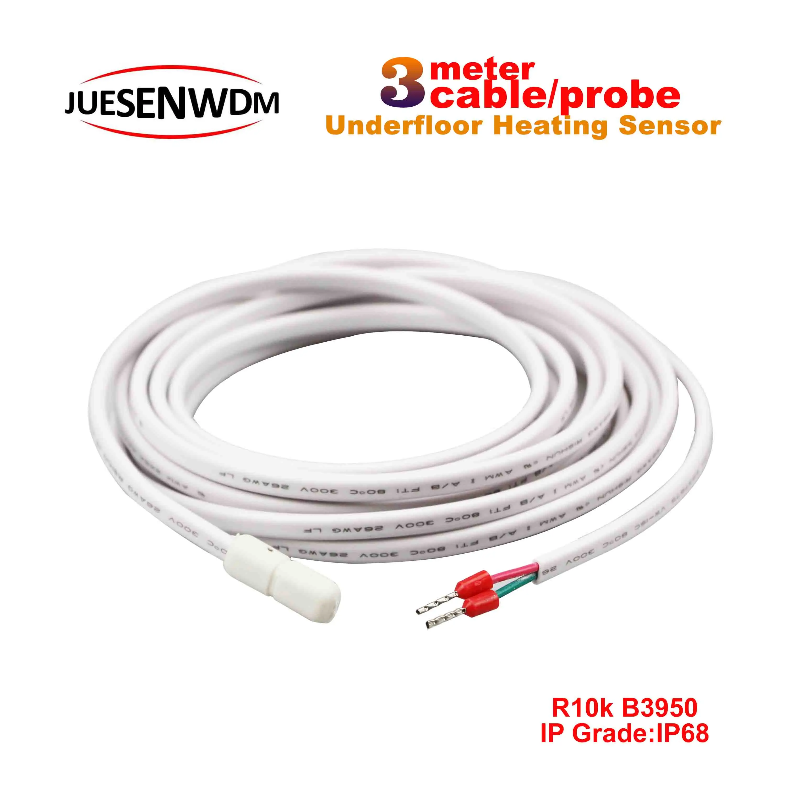 NTC sensore temperatura Termistore 10K Ohm 3,5mW