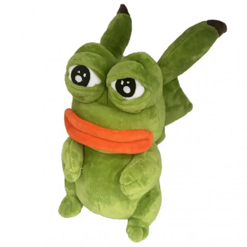 Kawaii мягкая игрушки для детей лягушка Spoof Sad Frog